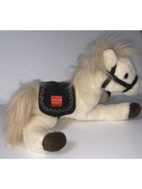 Wells Fargo Legendary Pony Plush El Toro Tan 14” Long